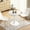 White Marble-Octagonal, variant on 31.50"Modern Octagonal Coffee Table with Marble Table Top, Metal Base, for Dining Room, Kitchen, Living Room (Black)