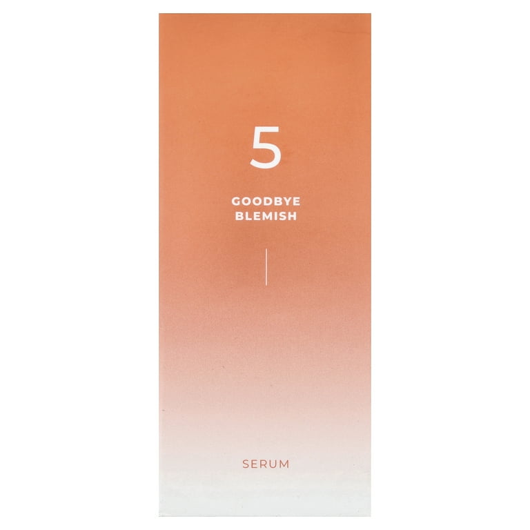 Numbuzin No. 5 Goodbye Blemish Facial Serum, Skin Brightening Gel