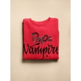 thumbnail image 3 of Papa Vampire Sweatshirt Men -Image by Shutterstock, Male 3X-Large, 3 of 4