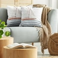 thumbnail image 5 of Ambesonne Saying Throw Pillow Cover 2 Pack, Sailing Theme Boat Waves, 20", Cinnamon Pale Blue, 5 of 5