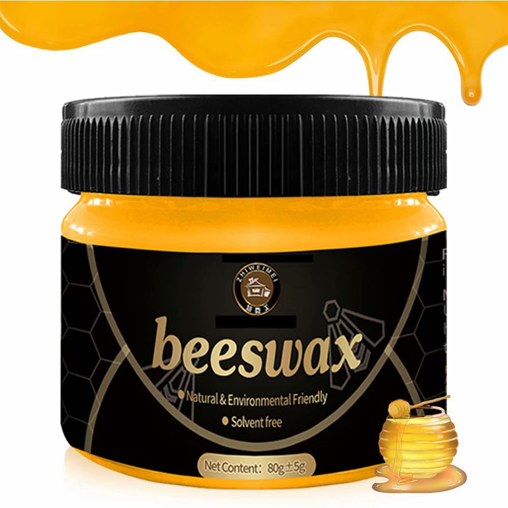 Wood Wax Natural Beewax Furniture Care Polish With Sponge 200ml Repair Wood  Wax For Floors Furnitures And Cabinets - AliExpress