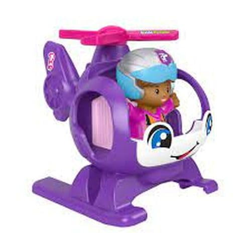 Helicóptero de juguete Fisher-Price Barbie Little People