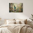 thumbnail image 5 of 1.5-Inch Thick Canvas Print Wall Art for Living Room, Bedroom, Office or Entryway – Decorative Wall Decor with Hummingbird Perched On Branch With Flowers -18 x 12x 1.5 in, 5 of 9