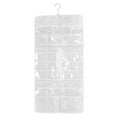 thumbnail image 1 of Delaman Jewelry Hanging Bag Dual-sided Over The Door Storage Bag Jewelry Hanging Bag Organizer Storage Tools, 1 of 8