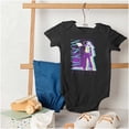 thumbnail image 3 of Michael Jackson MJ Dance Glitch Romper Boys or Girls Infant Baby Brisco Brands NB, 3 of 6