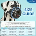 thumbnail image 5 of Dog Muzzle Breathable Basket Mouth Guard for Grooming & Training, Black, Size M, 1 Pack, 5 of 9