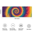 thumbnail image 3 of Colorful Rainbow Tie Dye Spiral Pattern Bathroom Rugs Mat,Non Slip Microfiber Bathroom Rug,Rubber Backing,Soft Bathroom Mats for Bathroom Floor,Tub and Shower,47x17in(120x43cm), 3 of 5