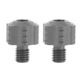 thumbnail image 2 of Motorcycle Rearview Mirror Adapter Bolts, 2Pcs Aluminum Alloy 8mm Thread Height Adjustment Screw Handlebars Mirror Fitting for Motorcycles, 2 of 7