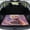 Pink and Purple - Raccoon Cherry Blossom, variant on DISNIMO Car Cargo Mat Highland Cow Flower Print Heavy Duty Trunk Liner Washable Cargo Protector Universal Protective Mat for SUV Truck Sedan Vehicles
