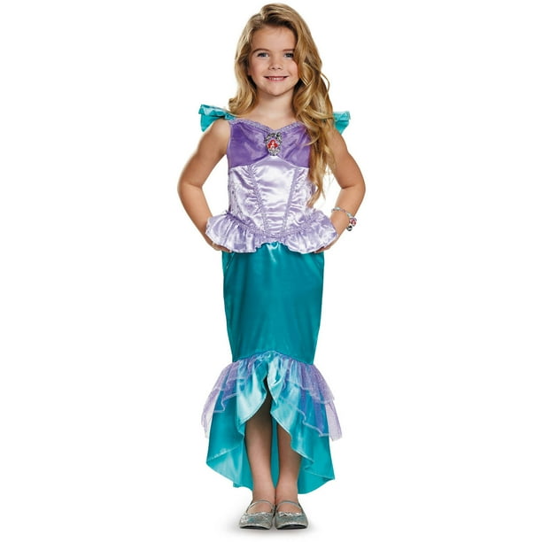 Disney The Little Mermaid Ariel Classic Child Halloween Costume ...