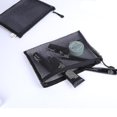 thumbnail image 4 of Black Zipper Lock Mesh Storage Bags,cosmetic Bags,mesh Bag With Zipper, 4 of 5