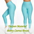 thumbnail image 4 of JGS1996 High Waist Butt Lifting Leggings for Women Tummy Control Workout Ruched Butt Lifting Stretchy Yoga Pants Textured Booty Tights, 4 of 7