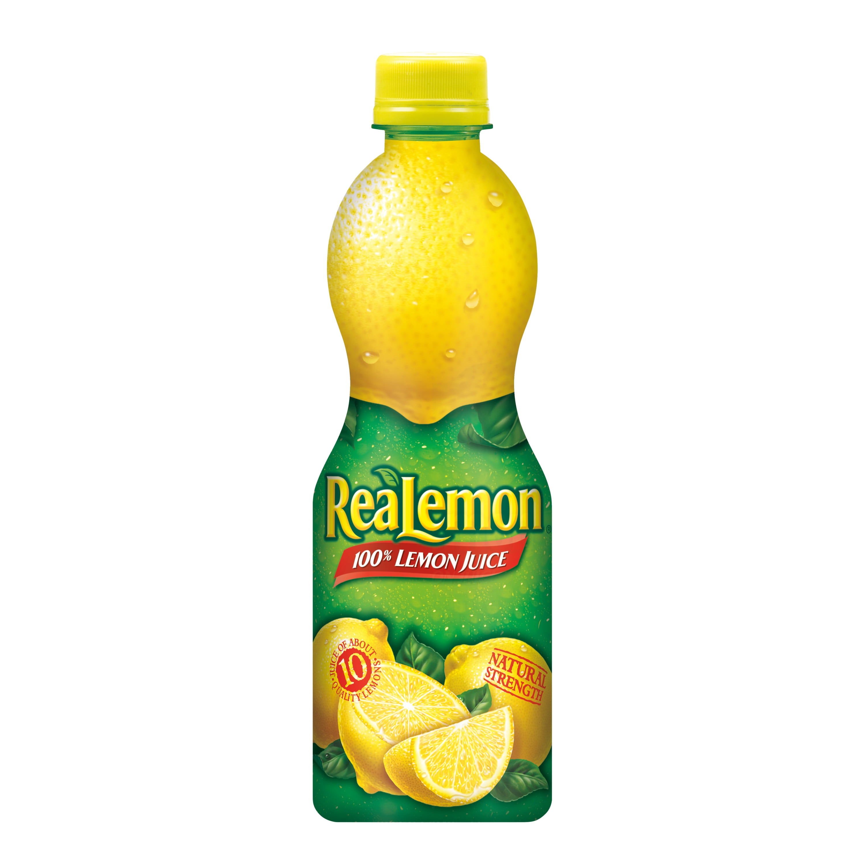ReaLemon 100% Lemon Juice, 15 fl oz Bottle, Made from Concentrate