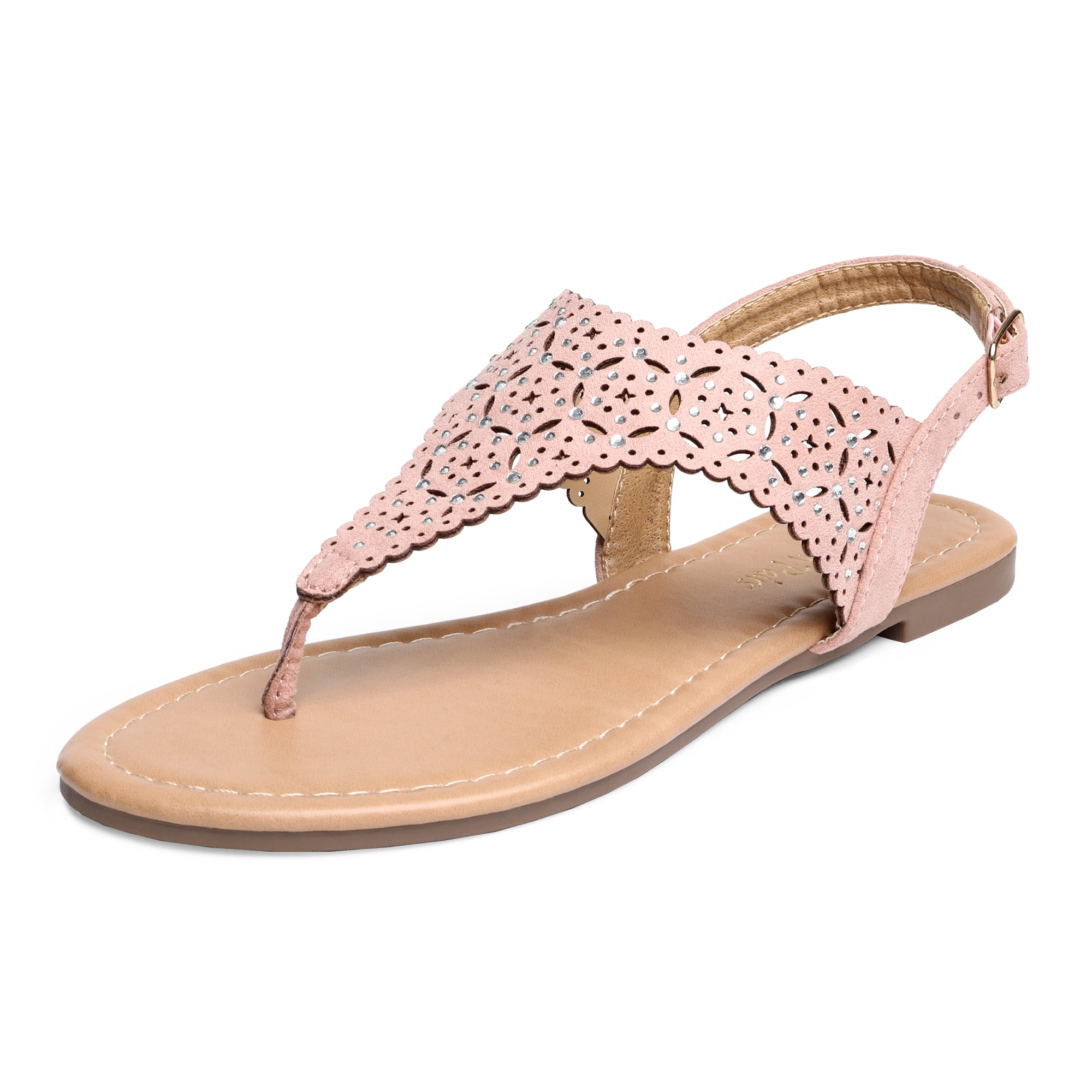 Womens Flip Flops Strappy Thong Flat Sandals Espadrilles Summer Gladiator Shoes