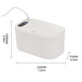 thumbnail image 5 of Shoreew Portable Baby Wipe Warmer Adjustable LED Display Large Capacity Home Travel Fast Heating Diaper Wet Wipe Holder Dispenser Heater, 5 of 7