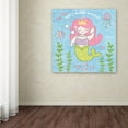 thumbnail image 3 of Trademark Fine Art 'Magical Mermaid I' Canvas Art by Moira Hershey, 3 of 3