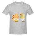 thumbnail image 4 of Bingfone Sunflower Gnomes 5 Men'S Loose Fit Short-Sleeve Pocket T-Shirt, 4 of 7
