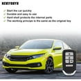 thumbnail image 6 of Key Fob Keyless Entry 2016 2017 for Honda for Civic 1.5L, 2014 2015 for Honda for Civic 1.8L, 2016 2017 for Honda for Civic 2.0L KR5V2X (2 PCS) 5 buttons 433Mhz, 6 of 9