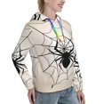 thumbnail image 6 of Sigee Spiders On The Web 1 for Women's Pullover Hoodie Sweatshirts Adult Casual Long Sleeve Sweatshirts ,Sizes S-2XL-Small, 6 of 7