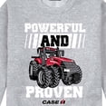 thumbnail image 3 of Case IH Powerful And Proven - Men's Crew Neck Fleece Pullover, 3 of 6