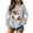 2-Light Gray, variant on Sweatshirt for Women Spooky Season Sweatshirt Halloween Crewneck Sweatshirt Graphic Lightweight Pullover Tops Fall Sweatshirt