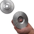 thumbnail image 4 of leyfeng Muela abrasiva para madera, disco giratorio, amoladora angular de carpintero, muela abrasiva de carburo de tungsteno para madera, disco moldeador, 4 of 8