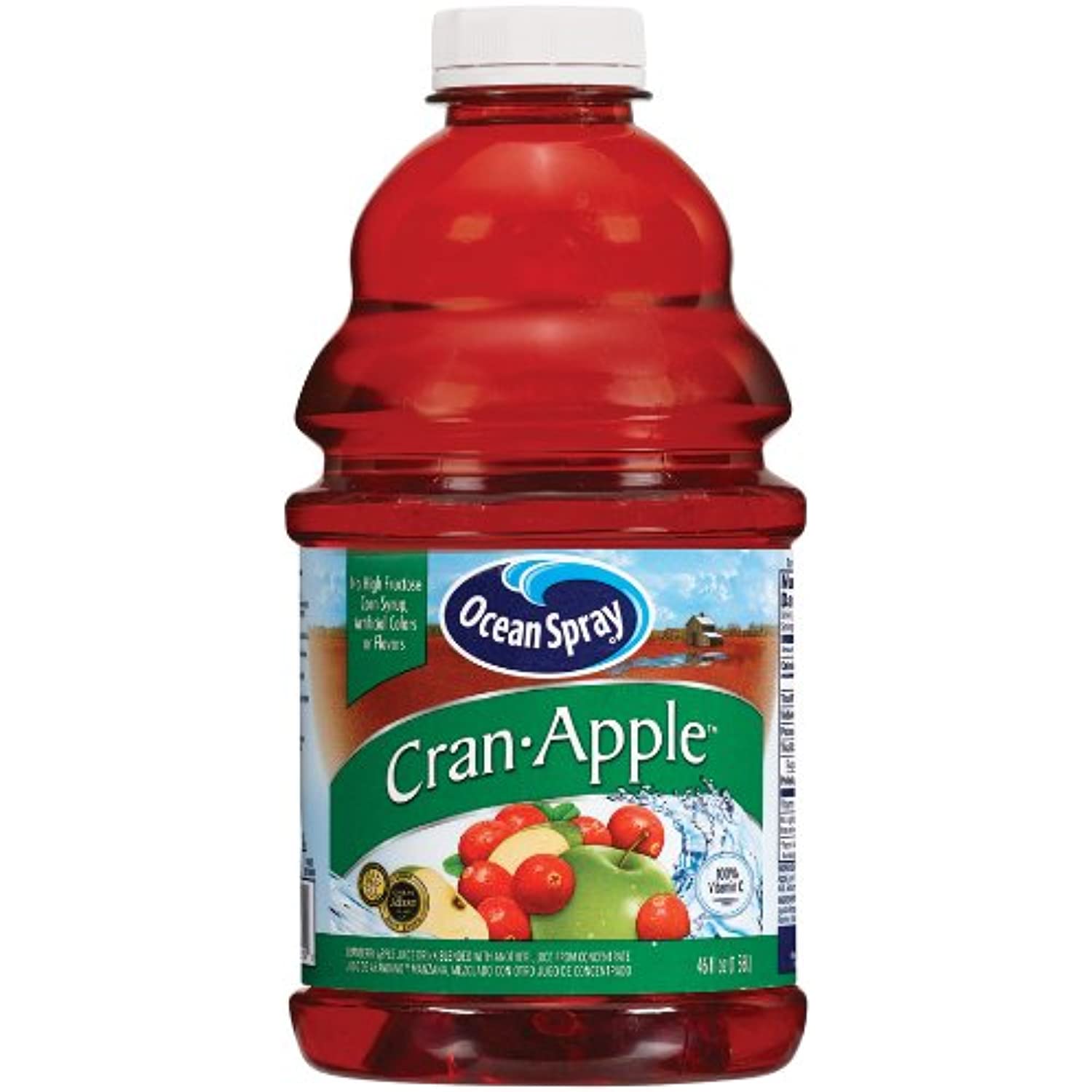 Ocean Spray Cranapple Juice, 46Ounce Boxes (Pack Of 8)