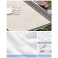 thumbnail image 6 of Black Cream Greek Key Beach Towels Oversized Super Absorbent, Geometric Greece Ancient Rustic Lightweight Bath Towel Quick Dry Sets For Bathroom/Pool/Rv Camping/Beach Play/Gym Room/Picnic 30"x60", 6 of 8