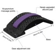 thumbnail image 4 of Back Stretching Device Back Stretcher Waist Support Muscle Stretcher Multi-Level Lumbar Support Stretcher Spinal  Lower and Upper Muscle Pain Relief  Back Support Back Massager, 4 of 9
