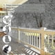 thumbnail image 4 of 5 Meter Pigeon Spikes, 3 Rows Plastic Pigeon Repellent Bird Repellent Crow Repeller Cat Repellent For Balcony, Fences And Roof - Pack Of 12 (white), 4 of 5