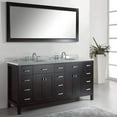 thumbnail image 5 of VIRTU USA Caroline Parkway 72-inch Double Vanity White Marble Top Mirror, 5 of 5