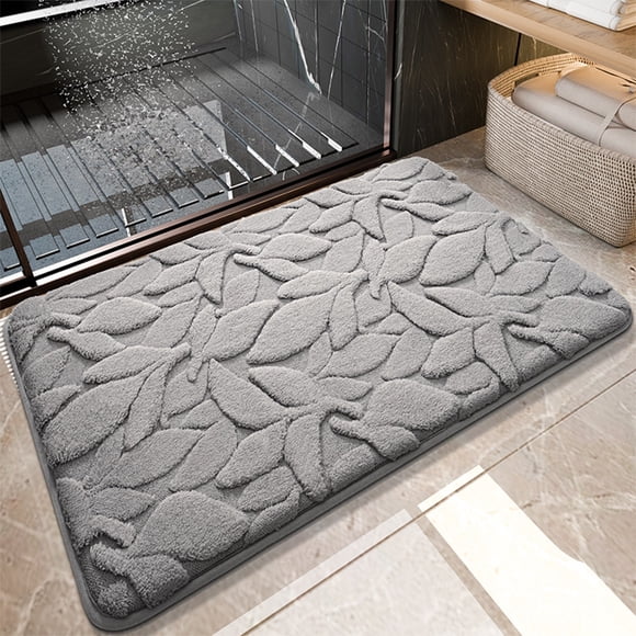 Alfombra de Baño Antideslizante, Absorbente, para Entrada, Dormitorio