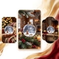 thumbnail image 4 of ARVELLIA Light Up Christmas Ball Ornament, Glowing Story Diorama Christmas Ornaments, Hanging Mini Scene Bauble for Holiday Christmas Tree Decor 3.93 in, 4 of 6