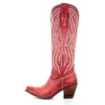 thumbnail image 2 of CORRAL Women's Red Rioja Tall Boots, Size: 5.5, Width: M (E1318-LD-M-5.5), 2 of 6
