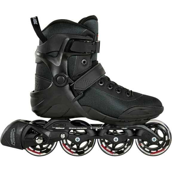 Powerslide PS Phuzion Radon 80 Skates Black Mens Size 10.0 (43)