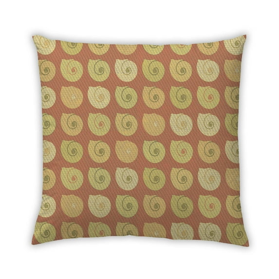 Ahgly Company Outdoor Square Contemporary Throw Pillow, 18 inch by 18 inch