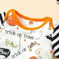 thumbnail image 4 of HIPYLO 1st Halloween Baby Boy Outfit Baby Girl Fall Outfits 0-3 Months Girls Size 8 Outfits Baby Boys' Clothing Sets Overalls for Girls Little Boys, 4 of 8
