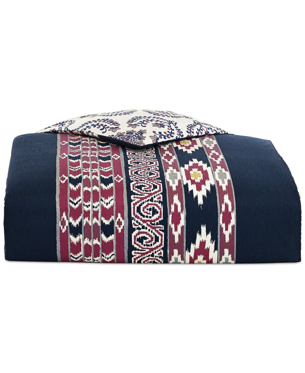 Whim By Martha Stewart Wild Child Dark Blue 3 Piece King Comforter