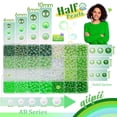 thumbnail image 2 of Perlas de resina qiipii Green Series con pegamento B7000, 28 tipos, de 3 a 10 mm, 2 of 3