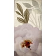 thumbnail image 3 of Kimberly, Allen 11x18 Black Modern Framed Museum Art Print Titled - Simplicity Floral Panel C, 3 of 5