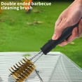 thumbnail image 5 of TIMIFIS Brosse de Nettoyage pour Barbecue, Brosse Double Tête Multifonctionnelle Extérieure, Fil de Cuivre, Brosse Spéciale pour Four Barbecue, Camping & Randonnée, 5 of 5