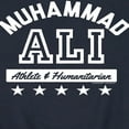thumbnail image 3 of Muhammad Ali - Boxing Legend - Athlete & Humanitarian - Men's Crew Neck Fleece Pullover, 3 of 5
