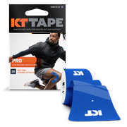 KT Tape Sonic Blue Pro Synthetic Kinesiology Tape 20 Precut Strips