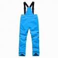 thumbnail image 7 of HCNTES Children's Insulated Snowsuit with Adjustable Straps Kids Winter Bib Overalls for Skiing Outdoor Fun(A01-Blue,L), 7 of 7