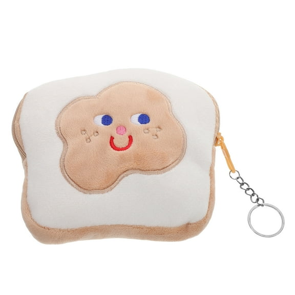 Raindrops Cute Cartoon Wallet Coin Holder Plush Coin Purse For Girls Coin Wallet Women Wallet Accessory Fashion Keychain Pouch Change Cash Bag