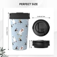 thumbnail image 3 of Goofa Skiing penguin Bear for Insulated Travel Coffee Mug Spill Proof Leak Proof 16 OZCoffee Tumbler Reusable Coffee Cups with Lids Thermos for Hot and Cold Drink, 3 of 8