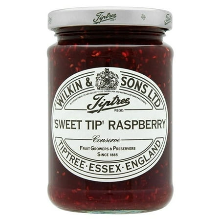 - Wilkin & Sons LTD Tiptree 'Sweet Tip' Raspberry Conserve 12 oz Jars - Single Pack