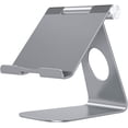 thumbnail image 1 of Adjustable Tablet Stand, IPad Stand, Desktop Aluminum Tablet Base Stand, 1 of 5