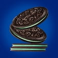 thumbnail image 4 of Oreo Thins Mint Creme Chocolate Sandwich Cookies Family Size - 11.78oz, 4 of 5
