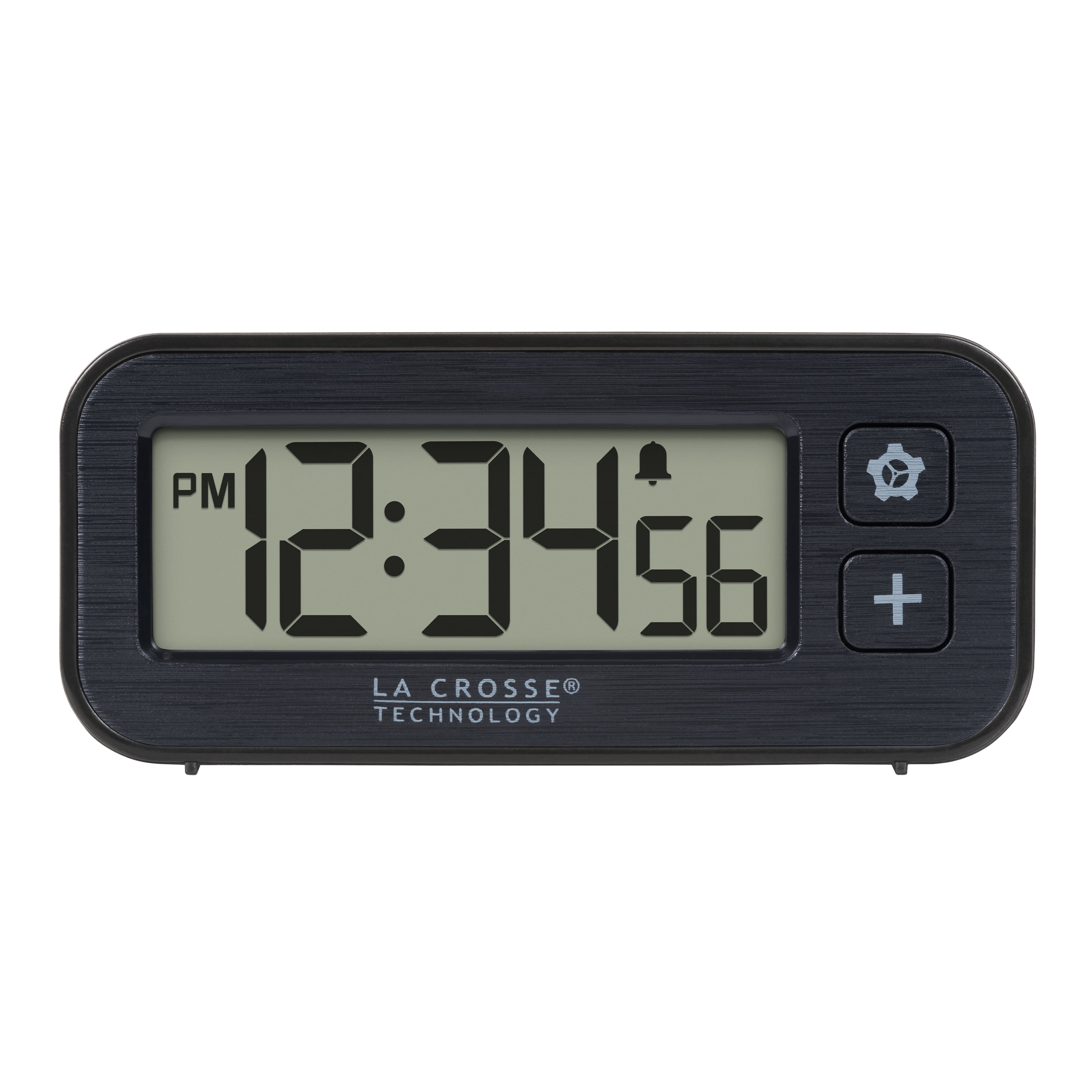 La Crosse Technology Digital Mini Magnetic Alarm Clock with